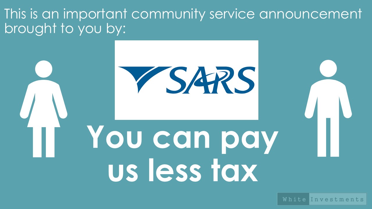 Pay less tax